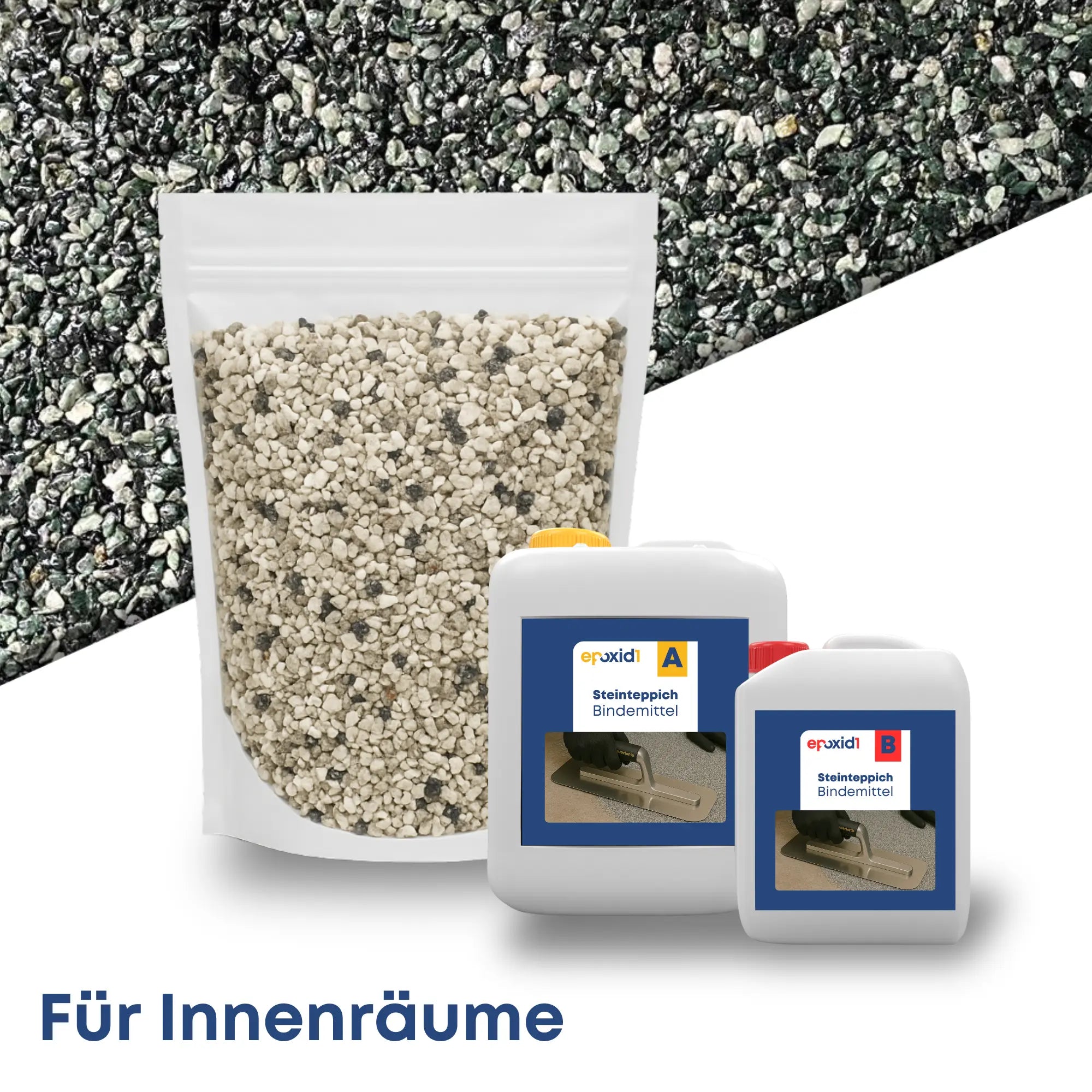 Steinteppich Set INNEN - Verde Alpi
