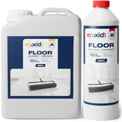 epoxid1 Bodenbeschichtung für Garagen, Werkstätten und andere Nutzböden