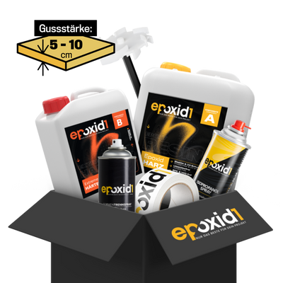 epoxid1 Extreme Epoxidharz Starter Set inklusive Zubehör