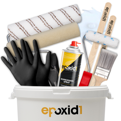 epoxid1 Zubehör Set für Bodenbeschichtungen